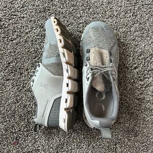 Grey Women’s On Running Size W6 Cloud Terry